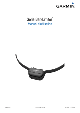 Garmin BarkLimiter™ Manuel utilisateur