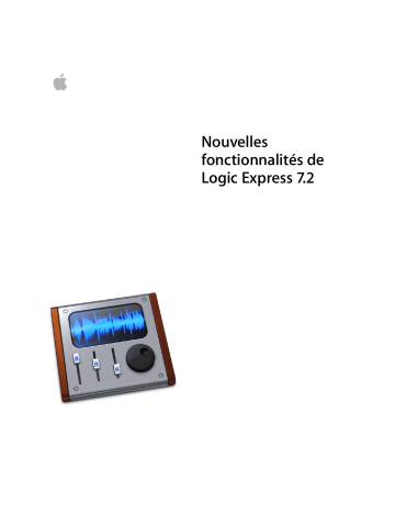Manuel du propriétaire | Apple LOGIC EXPRESS 7.2 Manuel utilisateur | Fixfr