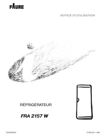 Manuel du propriétaire | Faure FRA 2157 AW Manuel utilisateur | Fixfr