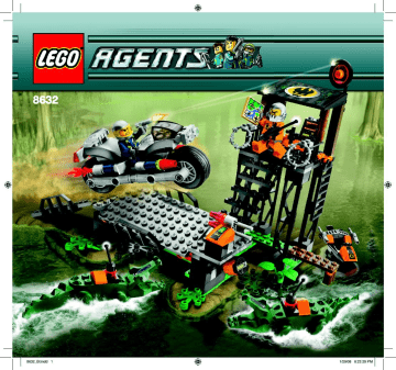 Guide d'installation | Lego 8632 Swamp Raid Manuel utilisateur | Fixfr