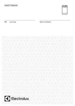 Electrolux EW5T7662IW Manuel utilisateur