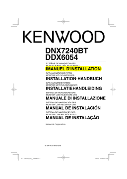 Kenwood DDX6054 Manuel utilisateur