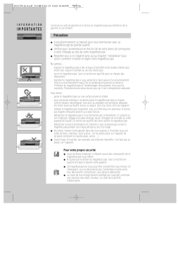 Daewoo VS-K640N-E6 Manuel utilisateur