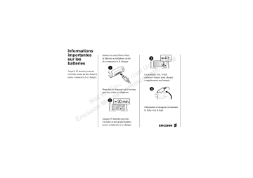 Manuel du propriétaire | Ericsson T66 Manuel utilisateur | Fixfr