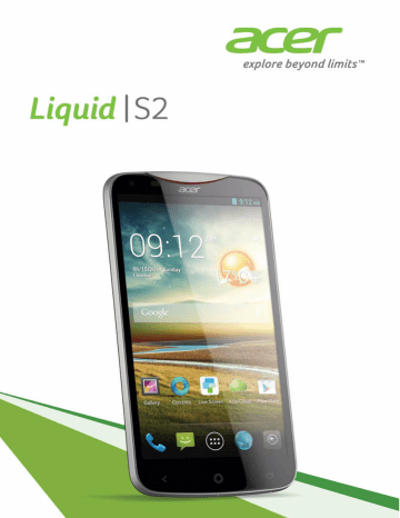 Liquid S520 | Liquid S2 | Mode d'emploi | Acer S520 Manuel utilisateur | Fixfr