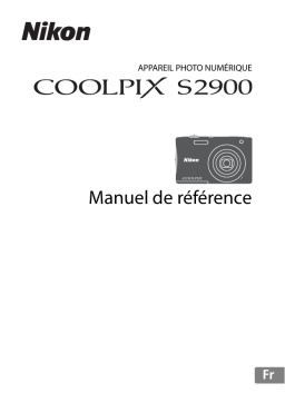 Nikon COOLPIX S2900 Manuel utilisateur