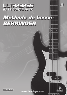 Behringer BT108 BASSPACK Manuel utilisateur