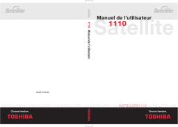 Toshiba SATELLITE 1110 Manuel utilisateur