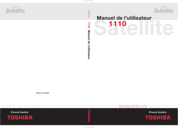 Manuel du propriétaire | Toshiba SATELLITE 1110 Manuel utilisateur | Fixfr