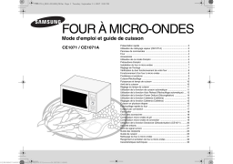 Samsung CE 1071 Manuel utilisateur