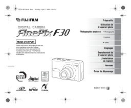 Fujifilm FinePix F30 Mode d'emploi