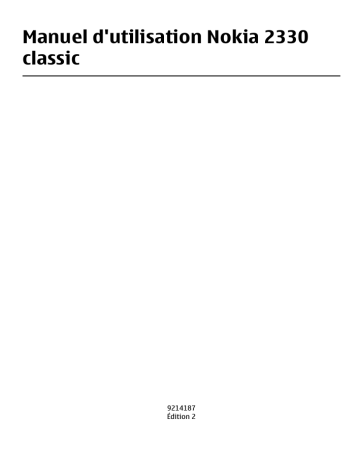 Microsoft 2330 classic Mode d'emploi | Fixfr