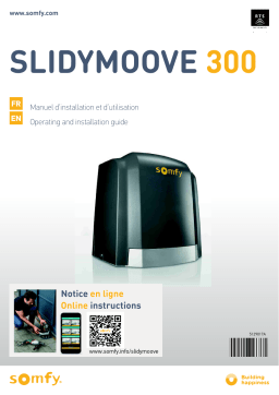 Somfy SLIDY MOOVE 300 Mode d'emploi