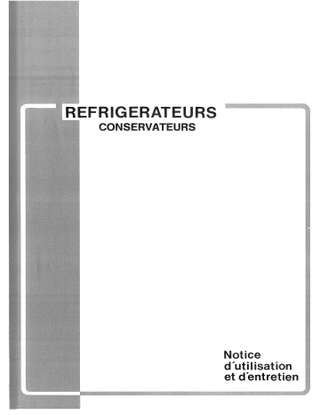 VS311 | Manuel du propriétaire | Brandt RM420 Manuel utilisateur | Fixfr