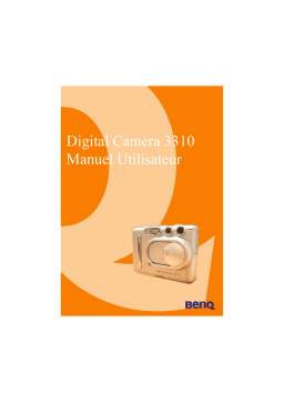 Benq Série DC DC 3310 Manuel utilisateur