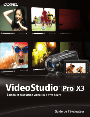 Corel VideoStudio Pro X3 Manuel utilisateur | Fixfr