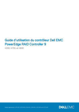 Dell PowerEdge RAID Controller H730P Manuel utilisateur