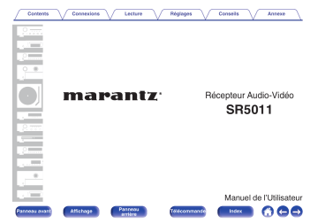 Manuel du propriétaire | Marantz AV7704AV7704/N1B Manuel utilisateur | Fixfr