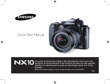 Manuel du propriétaire | Samsung NX10 Manuel utilisateur | Fixfr