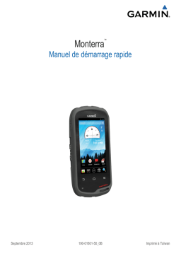 Garmin Monterra® Manuel utilisateur