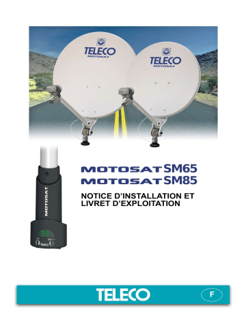 Teleco MotoSat 65/85 Short Mast Manuel utilisateur | Fixfr