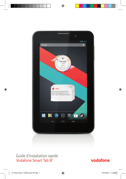 Vodafone Smart Tab III 7 Manuel utilisateur