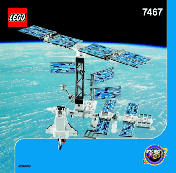 Guide d'installation | Lego 7467 International Space Station Manuel utilisateur | Fixfr