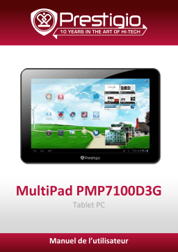 Prestigio MultiPad PMP-7100D 3G Manuel utilisateur
