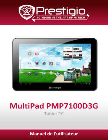 Mode d'emploi | Prestigio MultiPad PMP-7100D 3G Manuel utilisateur | Fixfr