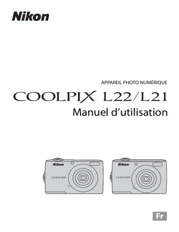 Coolpix L21 | Mode d'emploi | Nikon Coolpix L22 Manuel utilisateur | Fixfr