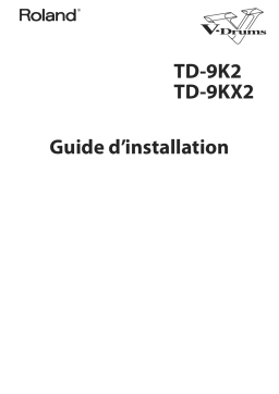 Roland TD-9KX2 Manuel utilisateur