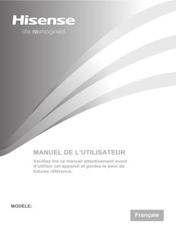 Manuel du propriétaire | Hisense RB468N4BC1 Manuel utilisateur | Fixfr