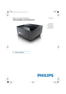 Philips HDP1550TV Manuel utilisateur