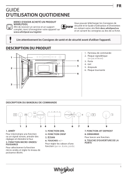 Whirlpool W6MN840 Manuel utilisateur