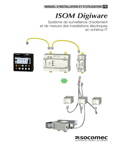 Mode d'emploi | Socomec ISOM Digiware Operating instrustions | Fixfr