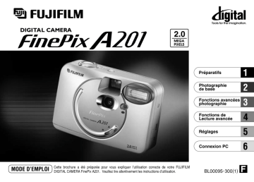 Fujifilm FinePix A201 Mode d'emploi | Fixfr
