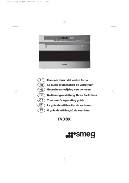 Smeg FV38X Manuel utilisateur