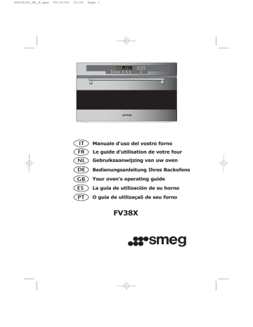 Manuel du propriétaire | Smeg FV38X Manuel utilisateur | Fixfr