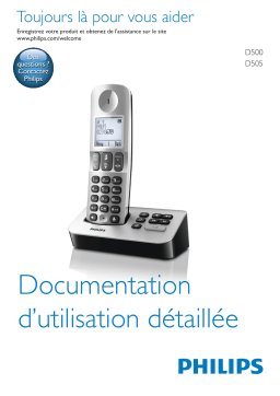 Philips D505 Manuel utilisateur