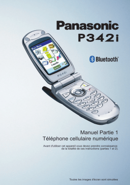 Panasonic P342i Manuel utilisateur