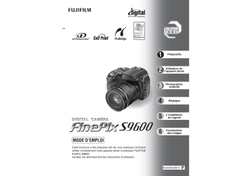 Manuel du propriétaire | Fujifilm FinePix S9600 Manuel utilisateur | Fixfr