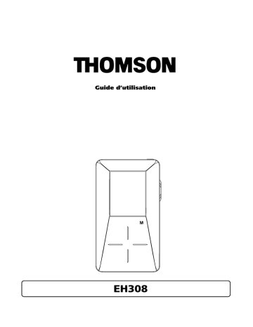 Mode d'emploi | Thomson EH 308 Manuel utilisateur | Fixfr