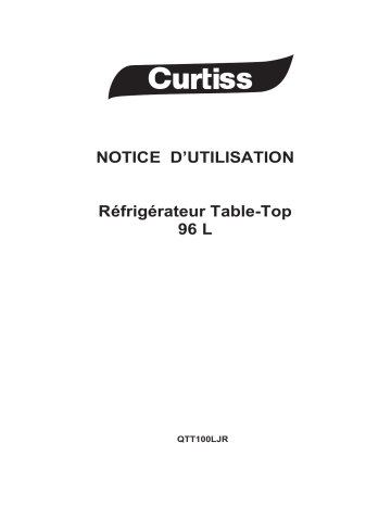 Manuel du propriétaire | Curtiss QTT 100 LJ Manuel utilisateur | Fixfr