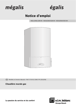 ELM LEBLANC MEGALIS NGLA-24-5HCFMEGALIS NGVA24-5HV Manuel utilisateur