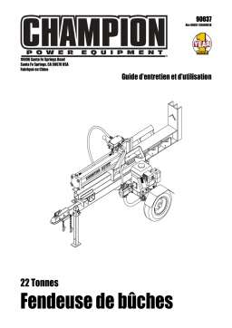 Champion Power Equipment 90037 Manuel utilisateur