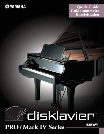 Manuel du propriétaire | Yamaha DISKLAVIER MK4 Manuel utilisateur | Fixfr