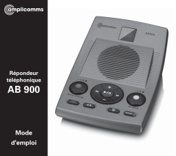 Amplicomms AB 900 Manuel utilisateur