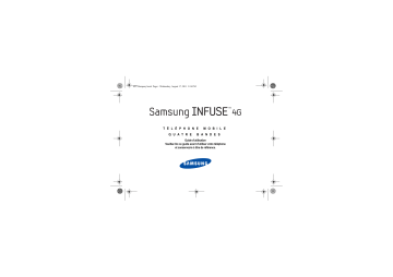 SGH-I997R | Samsung Galaxy S Infuse 4G Manuel utilisateur | Fixfr