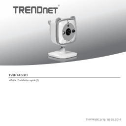 Trendnet TV-IP745SIC WiFi HD Baby Cam Manuel utilisateur