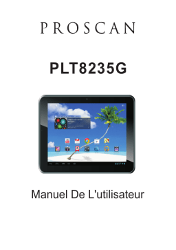 ProScan PLT 8235-G Manuel utilisateur